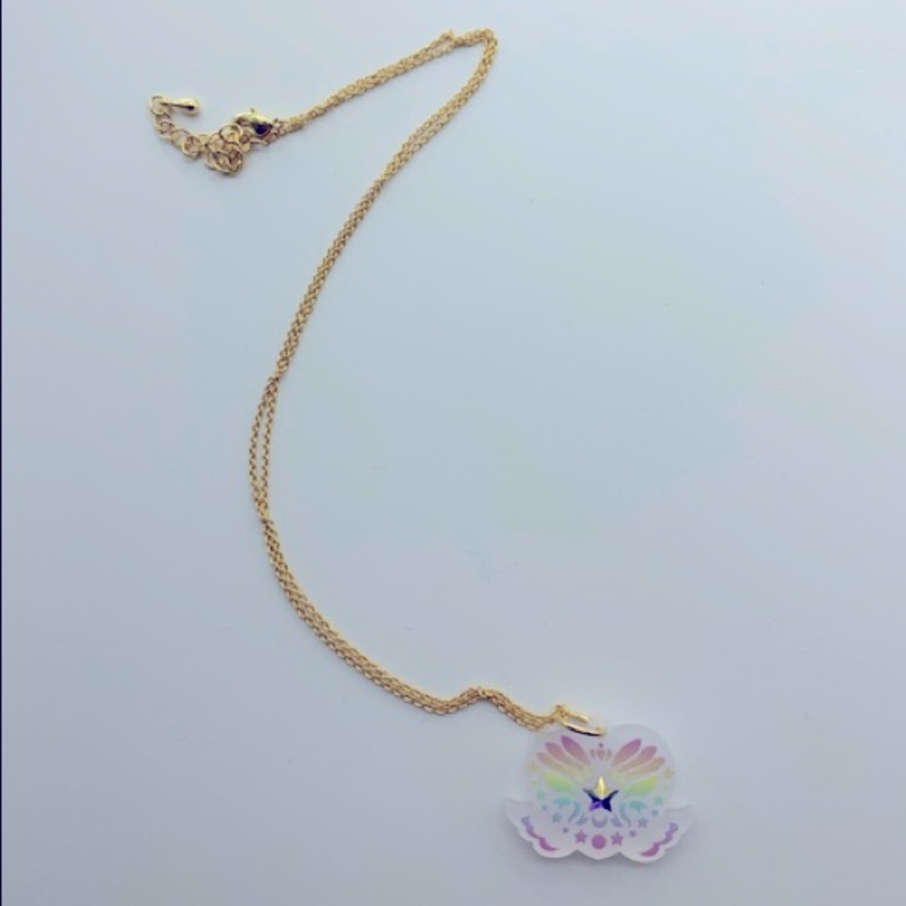NWOT Sailor Moon Eternal Compact necklace
